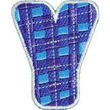 KAGS PERSONALISE ME Series 5cm Embroidered Hybrid Letter Patch