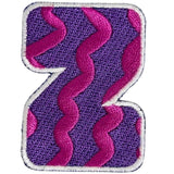 KAGS PERSONALISE ME Series 5cm Embroidered Hybrid Letter Patch