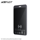 ACEFAST S3 Metal Card Shaped Tag Smart Finder Ultra Thin Bluetooth-compatible Tracker for iOS