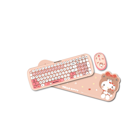 [New Arrival 2023 ] thecoopidea Sanrio TAPPY+ Wireless Keyboard & Mouse Set - Little Twin Star /Kuromi /Hello Kitty