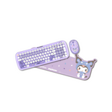 [New Arrival 2023 ] thecoopidea Sanrio TAPPY+ Wireless Keyboard & Mouse Set - Little Twin Star /Kuromi /Hello Kitty