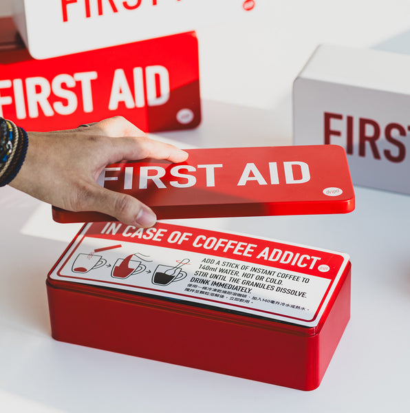 [PRE-ORDER] FIRST AID Tin Box Edition Instant Black Coffee - Freeze-Dried Process | Dripo Coffee Roasters