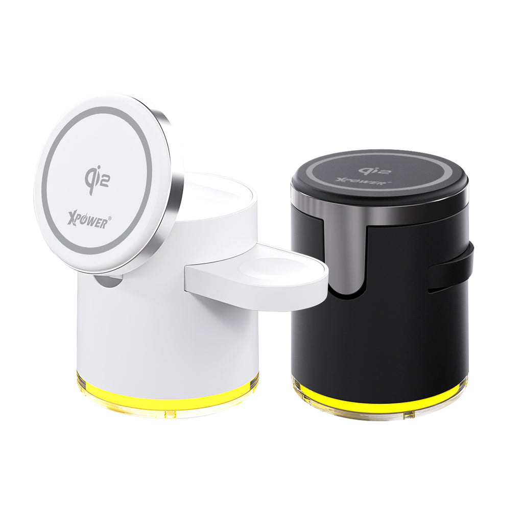 XPower MAGENGINE GE1 Qi2 5 in1 MagCharge 15W Wireless Magnetic Chargin ...