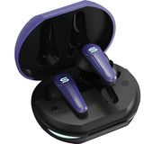 SOUL EMOTION PLAY Active Noise Cancelling Gaming Earbuds with LED