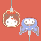 [New Arrival 2023] thecoopidea X Sanrio PALLET  Wireless Charging Pad - Little Twin Stars/ Kuromi /Hello Kitty/Cinnamoroll