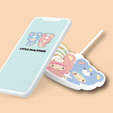 [New Arrival 2023] thecoopidea X Sanrio PALLET  Wireless Charging Pad - Little Twin Stars/ Kuromi /Hello Kitty/Cinnamoroll