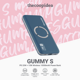 thecoopidea GUMMY S - PD 20W + 15W Wireless 10000mAh Powerbank