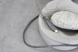 Monocozzi ESSENTIALS | Apple Certified Braided USB-C To Lightning Sync And Charge Cable 120cm