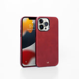 Monocozzi EXQUISITE | Magsafe Compatible SnapOn Genuine Leather Protective Case for iPhone 14 Pro/ProMax