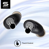 SOUL S-MOVE True Wireless Earbuds with Mic - Black