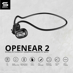 SOUL OPENEAR 2  Wireless Air Conduction Headphones Designed For Sportss