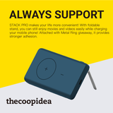 thecoopidea STACK PRO Wireless 10000mAh Powerbank with Stand