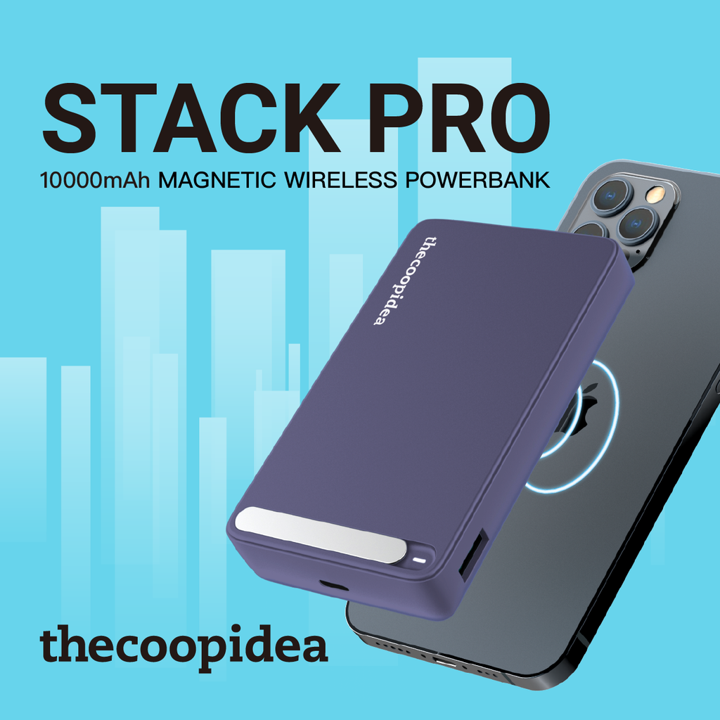 thecoopidea STACK PRO Wireless 10000mAh Powerbank with Stand – McBay ...