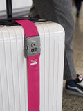 Monocozzi Bon Voyage 2" TSA Luggage Belt / Buckle Type / 3- Dials Lock