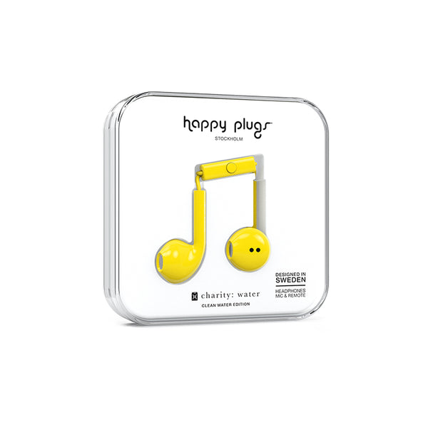 Happy Plugs Earbud Plus - Yellow