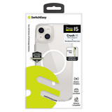 SwitchEasy CRUSH AirBarrier Shockproof Clear Case | MagSafe iPhone 15/ 15 Plus /15 Pro / 15 ProMax