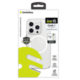 SwitchEasy CRUSH AirBarrier Shockproof Clear Case | MagSafe iPhone 15/ 15 Plus /15 Pro / 15 ProMax