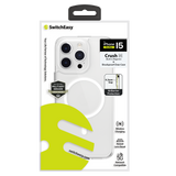 SwitchEasy CRUSH AirBarrier Shockproof Clear Case | MagSafe iPhone 15/ 15 Plus /15 Pro / 15 ProMax