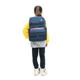 KAGS GRAFTON Series Ergonomic School Bags for Primary School Pupils - Charcoal/ Shocking Pink