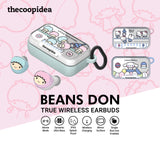 thecoopidea Sanrio BEANS DON True Wireless Earbuds 7 hours BLUETOOTH 5.2