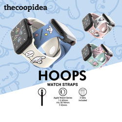 thecoopidea Hoops Silicon Watch Strap Apple Watch Series 42mm 44mm 45mm