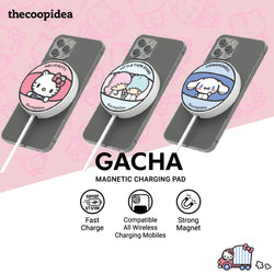 thecoopidea Sanrio GACHA Magnetic Charging Pad for iPhone 12 & 13